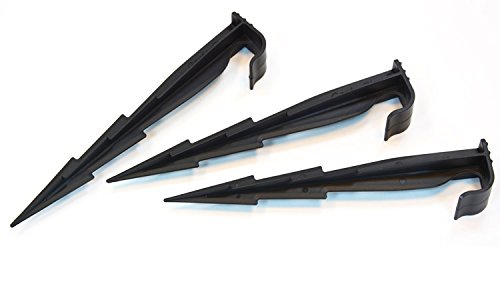 Gartenschlauch Bodenanker-Set 100 Stück