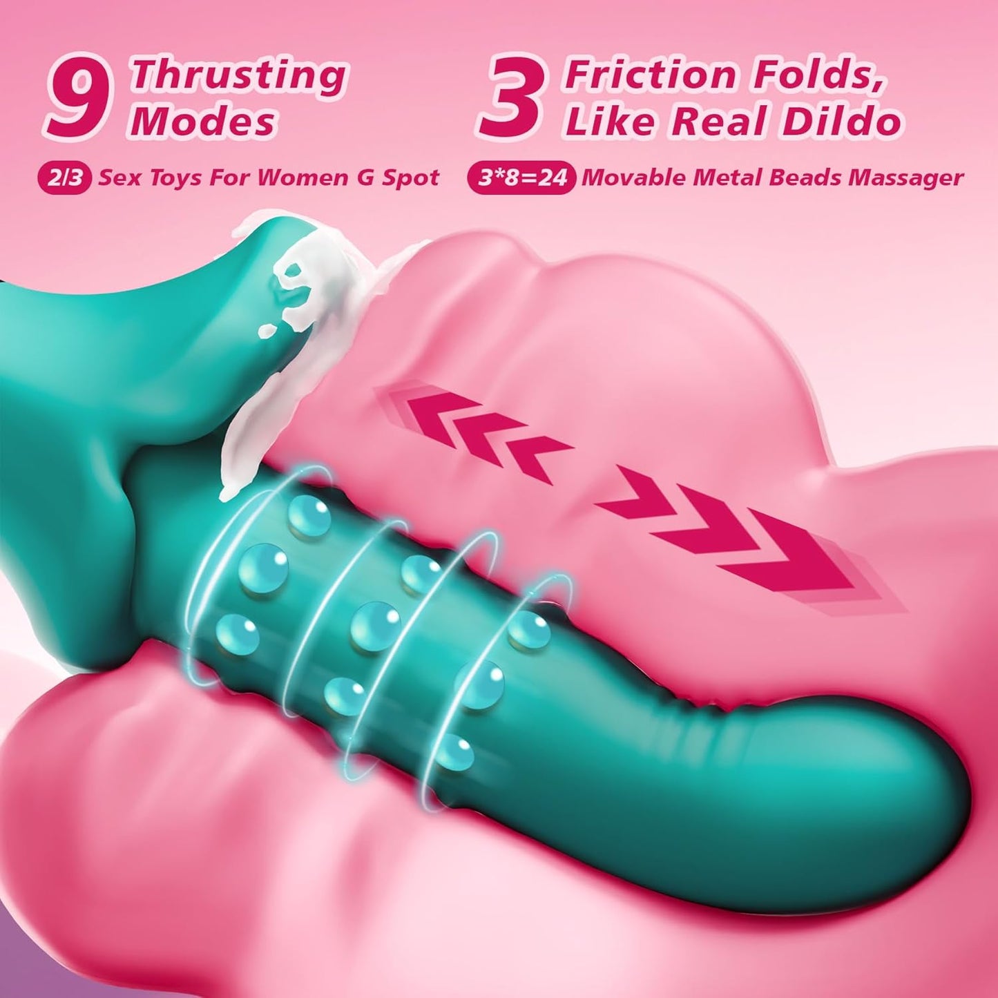 Vibrator für G-Punkt- und Klitorisstimulation, XXL