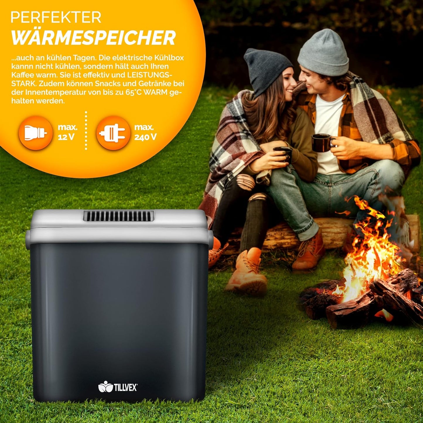 Elektrische Thermobox, Grau