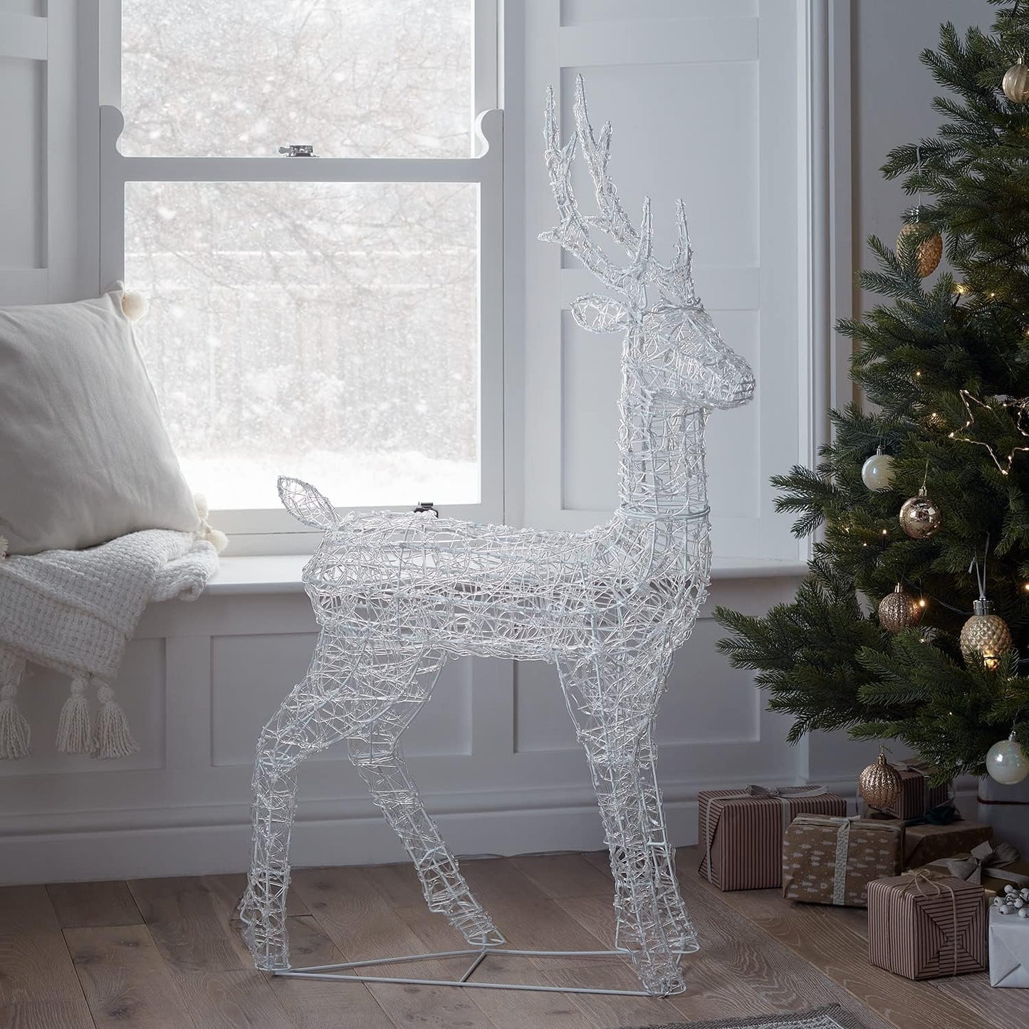 LED Rentierfigur "Swinsty", Hirsch