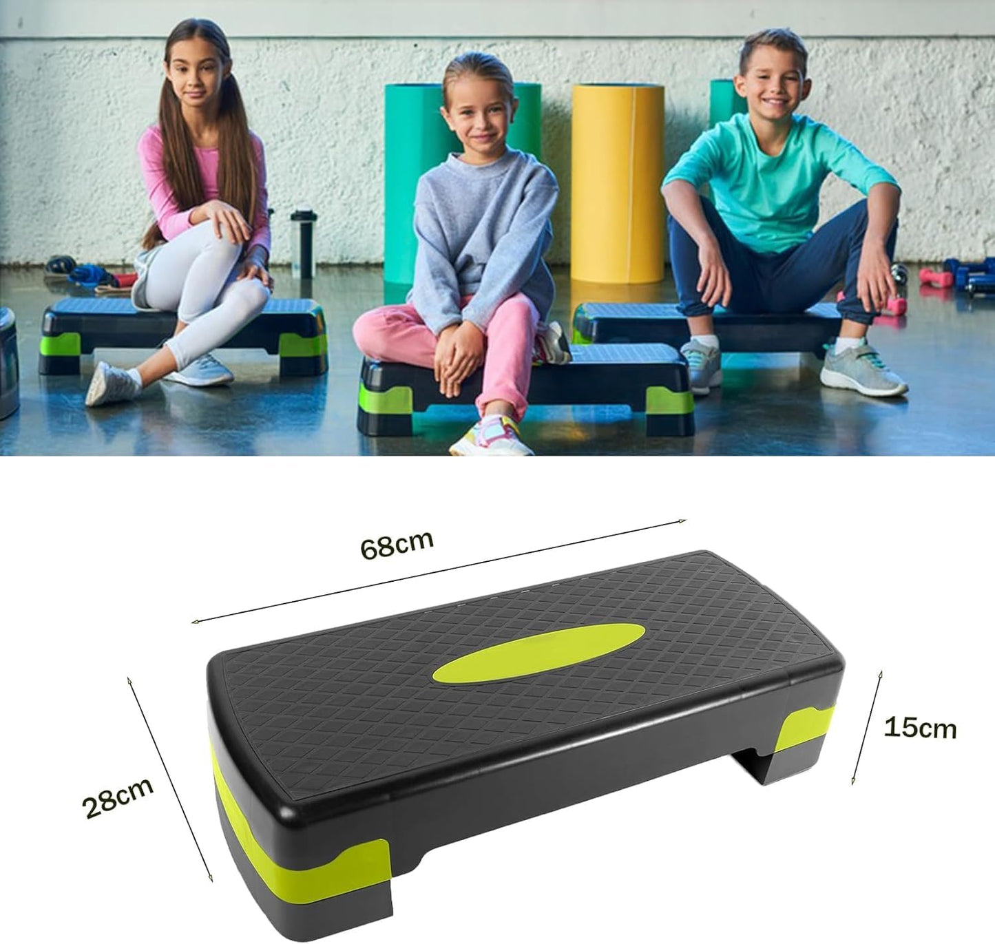 Höhenverstellbares Steppbrett
