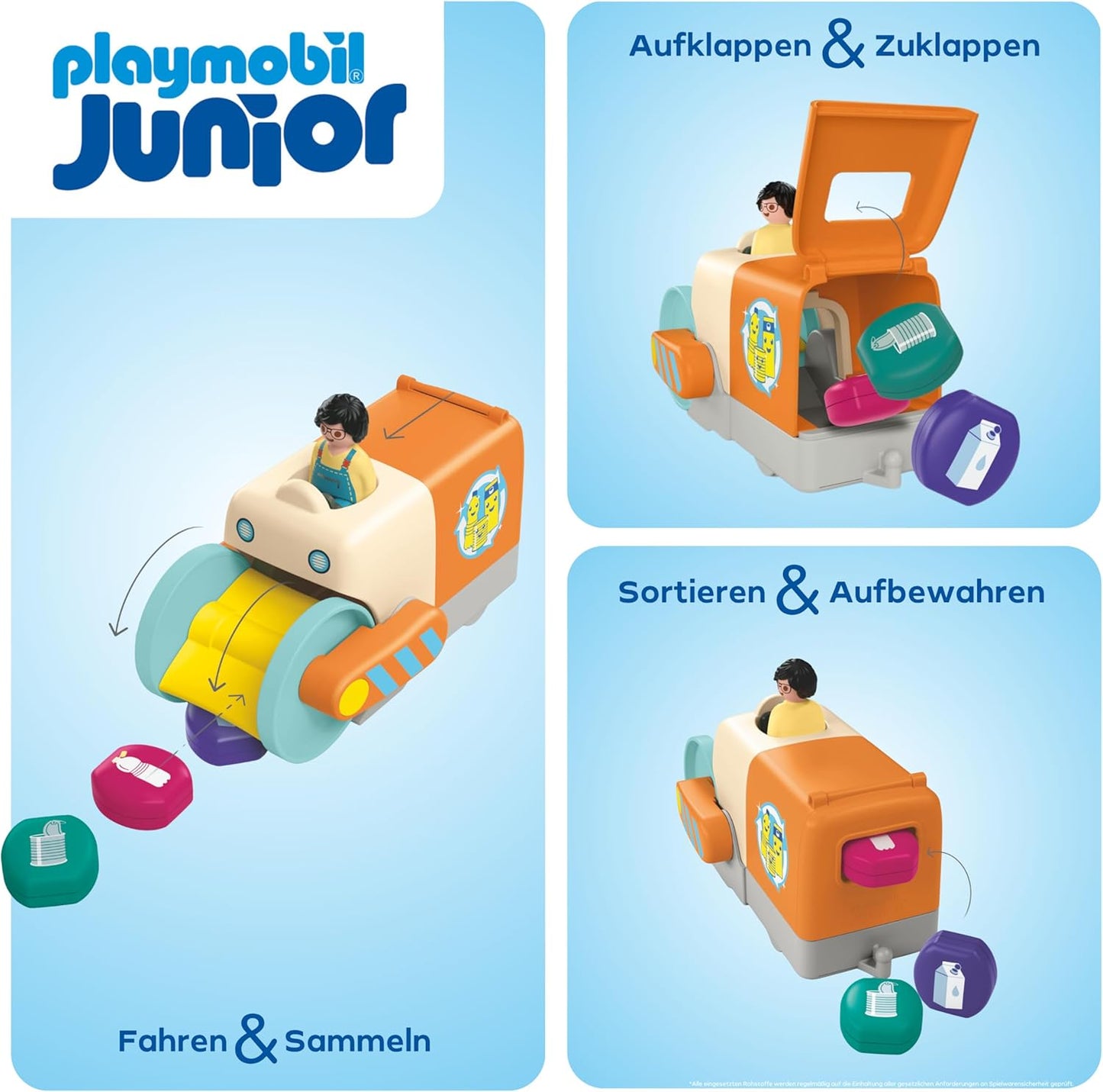Müllsammelfahrzeug, Spassiges Müllsammelfahrzeug