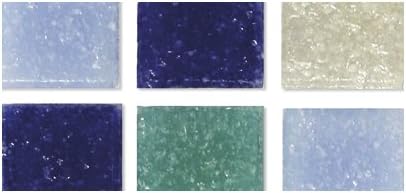 Mosaiksteine, Blau 1x1 cm