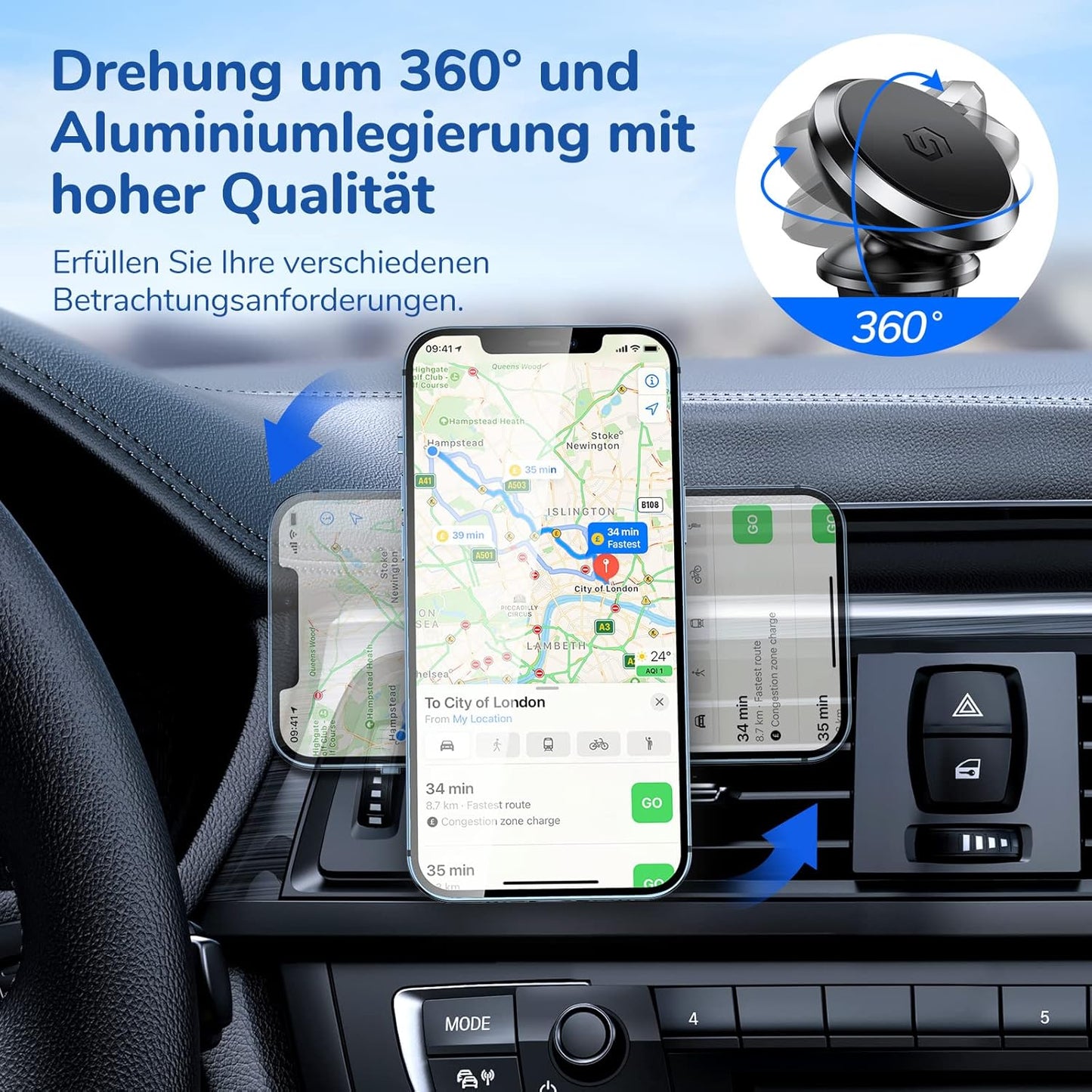 Magnetische Auto-Handyhalterung