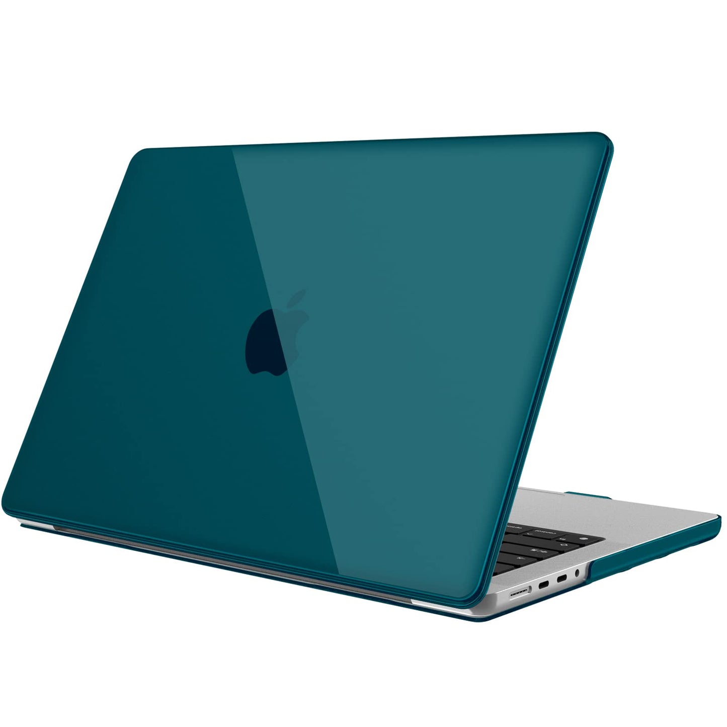 Schutzhülle für MacBook Pro 14 Zoll (2026-2021), Dunkles Cyan