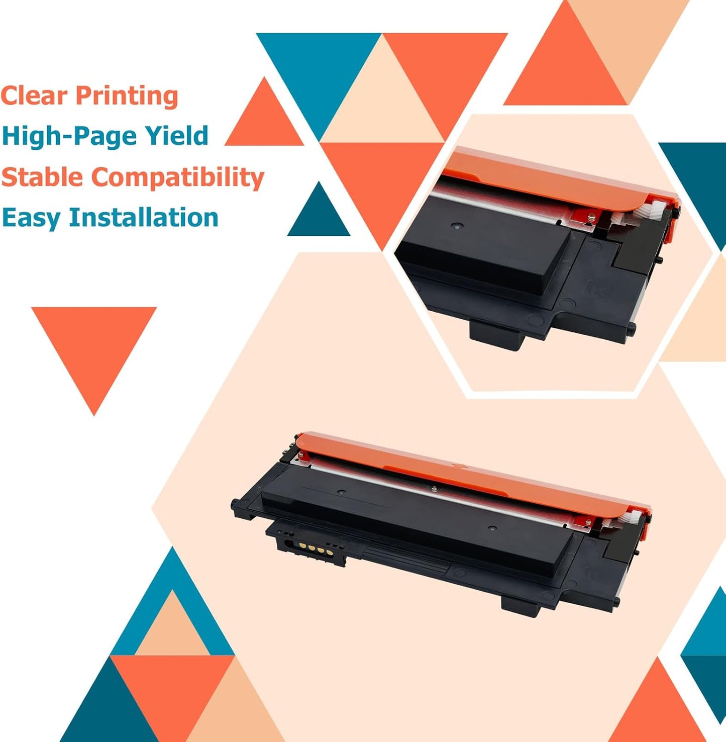 Toner-Multipack für Samsung-Drucker (4 Stück), (Schwarz Magenta Cyan Gelb)