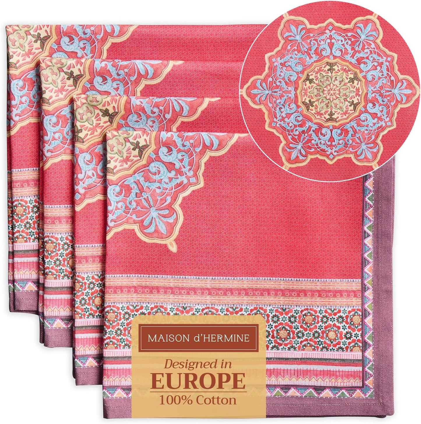 4-teiliges Stoffservietten-Set Ispahan, 16 - Ispahan