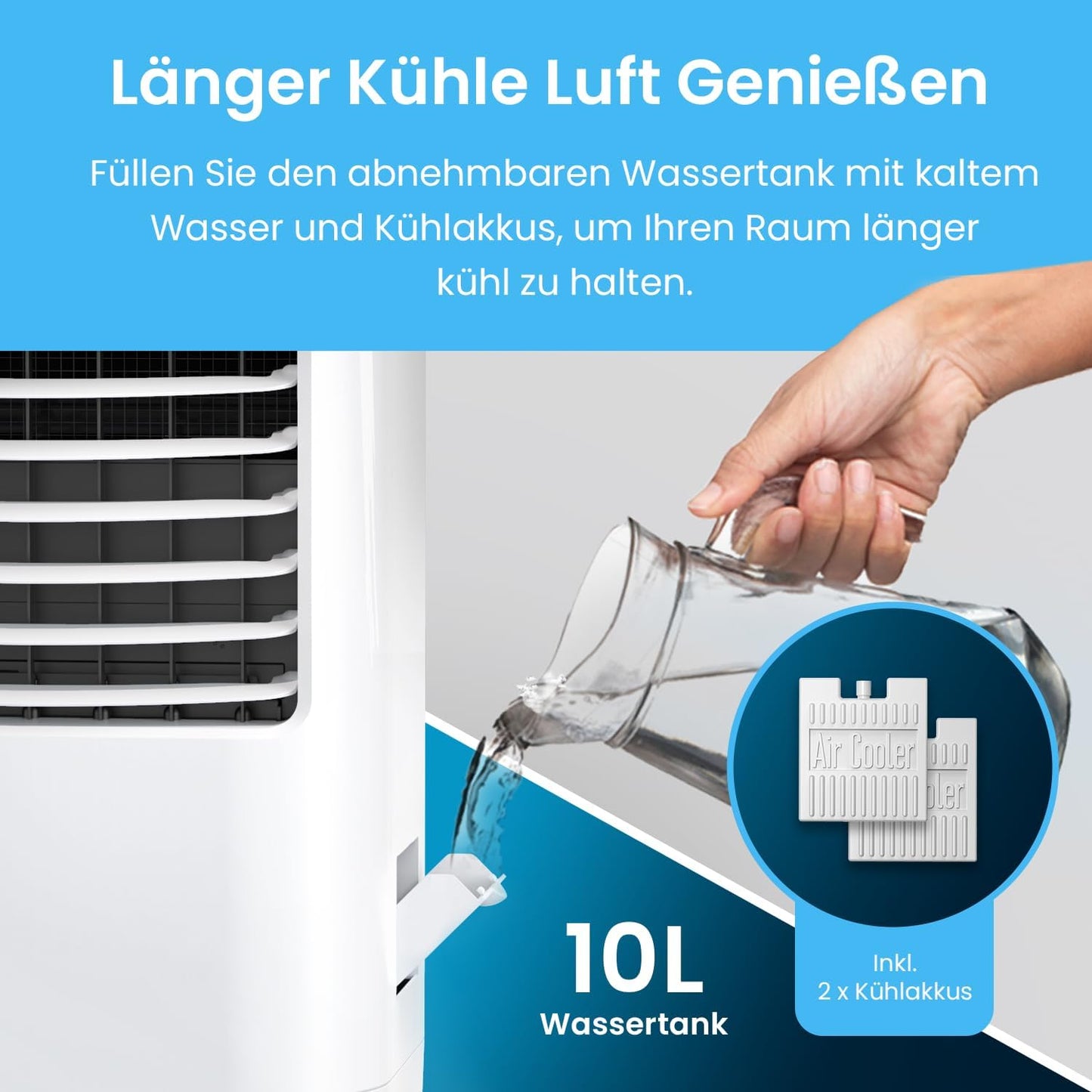 Mobiler Luftkühler