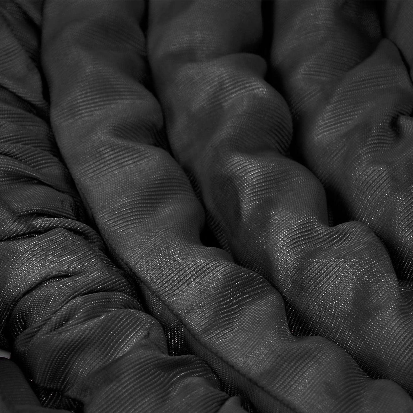 Battle Rope Trainingsseil, 9m x 38mm, 9m x 38mm, schwarz