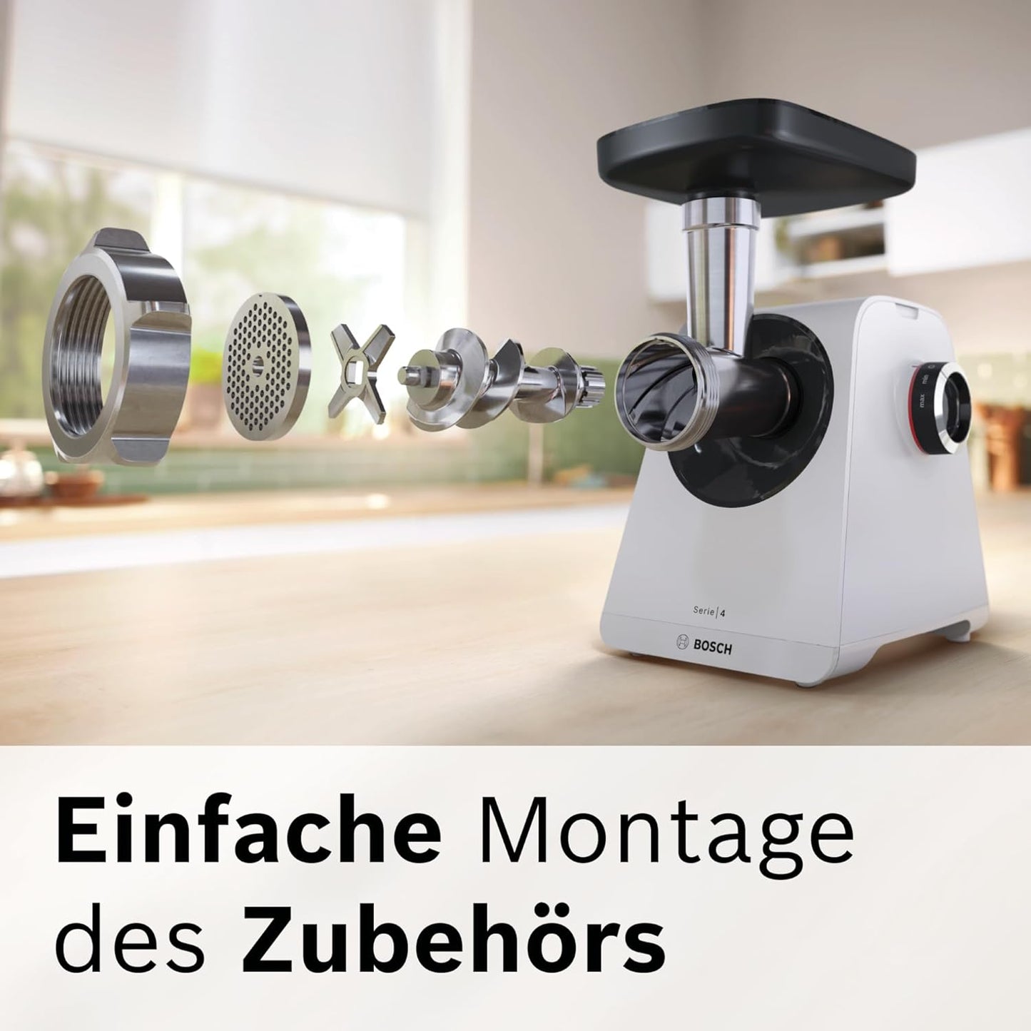 Fleischwolf Serie 4 mit Wurststopfer & Planetengetriebe