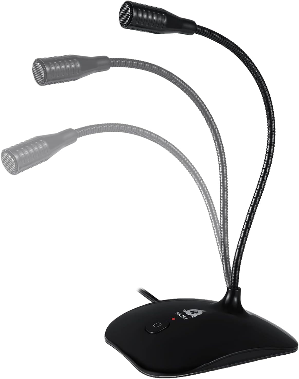 USB Standmikrofon für PC/Mac, Schwarz