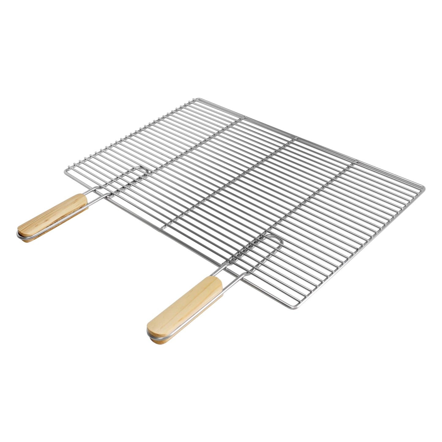 Grillrost mit abnehmbaren Griffen, 60 x 40 cm mit Griffen