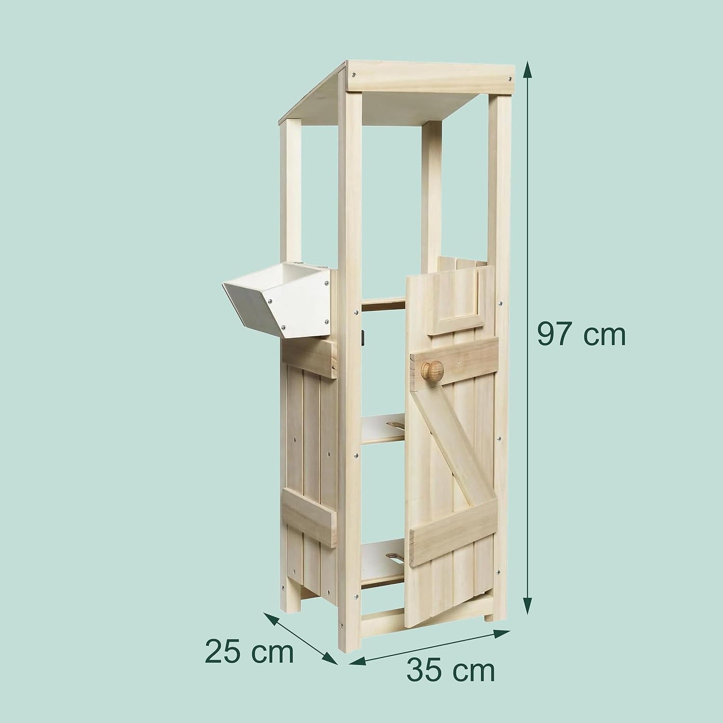 Hobby Horse Stall mit Futtertrog aus Holz