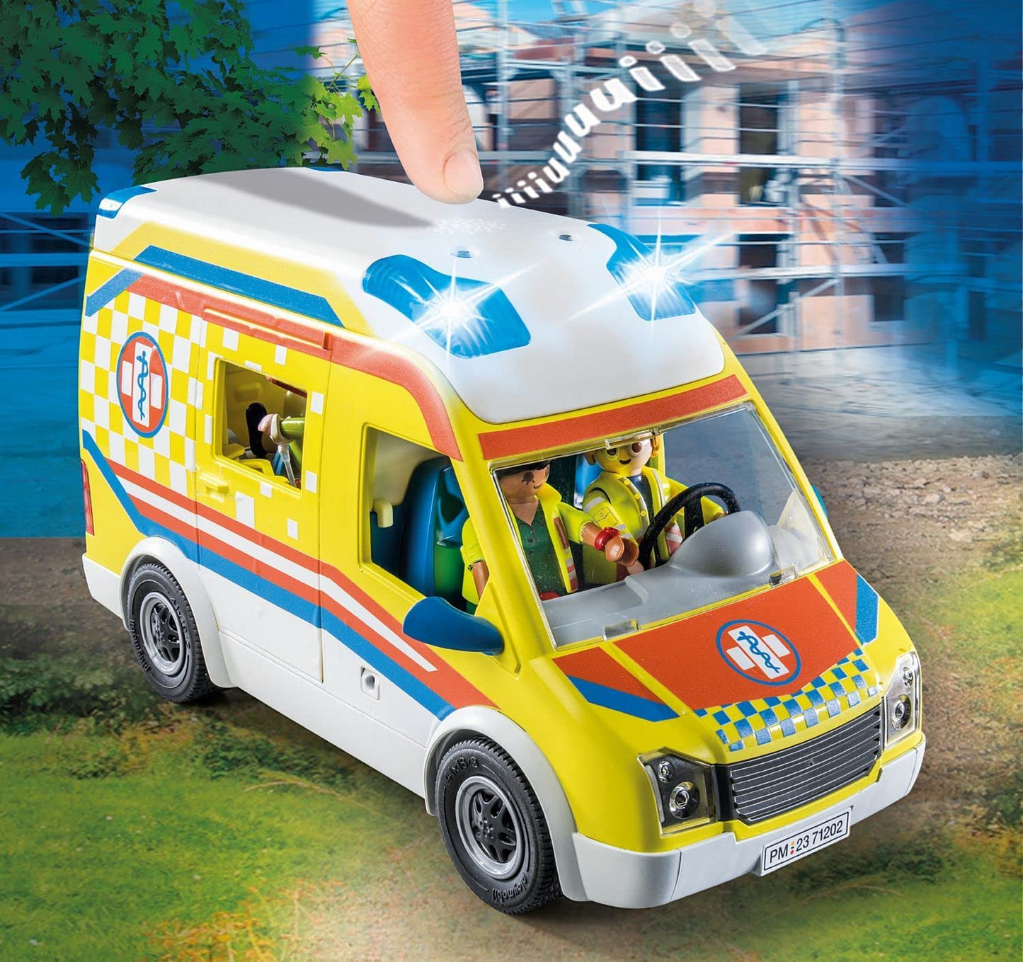 71202 City Life - Rettungswagen mit Licht und Sound, Konstruktionsspielzeug