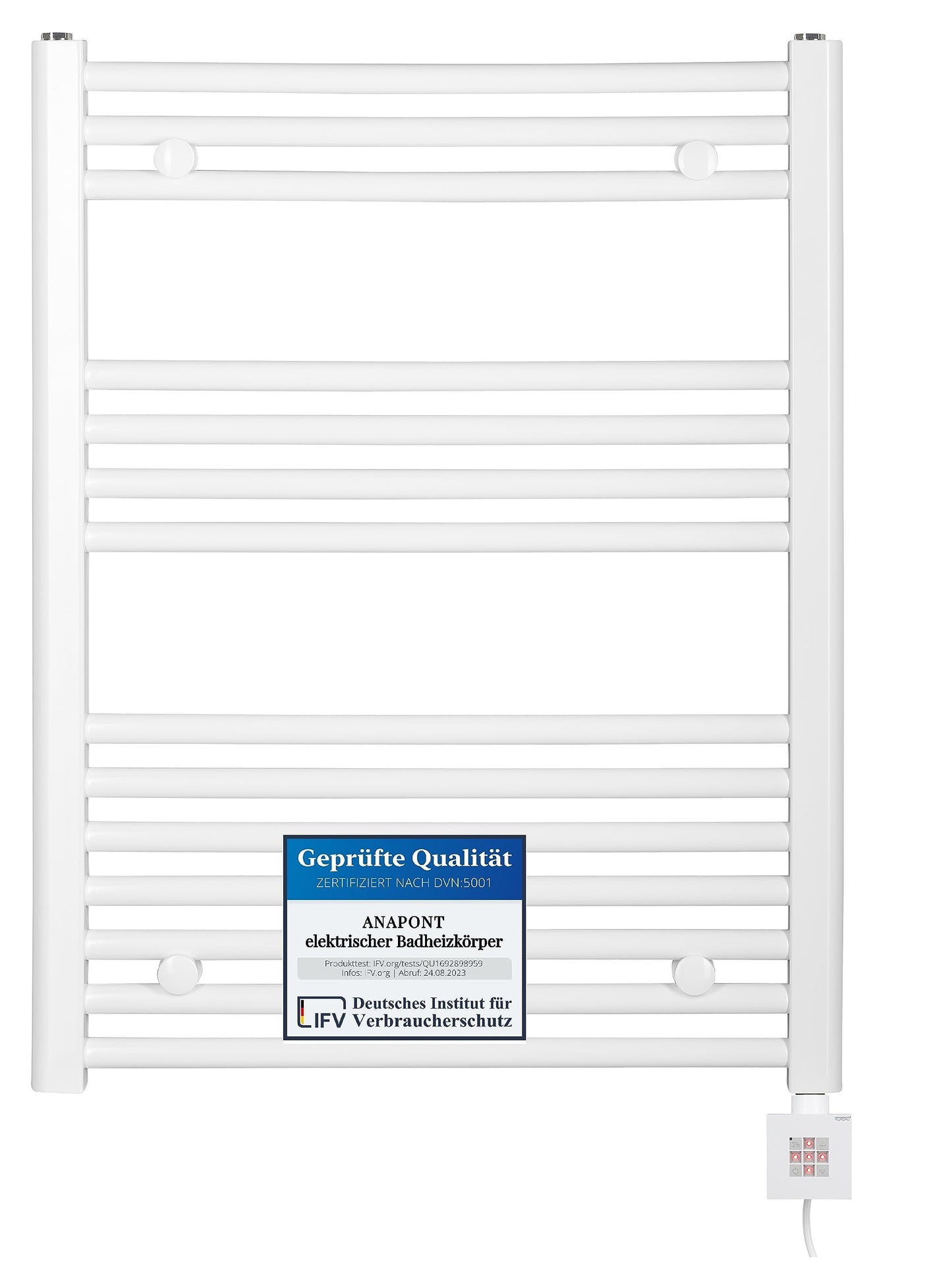 Elektrischer Badheizkörper KTX 2 mit Timer-Funktion, KTX 2 775h x 400b