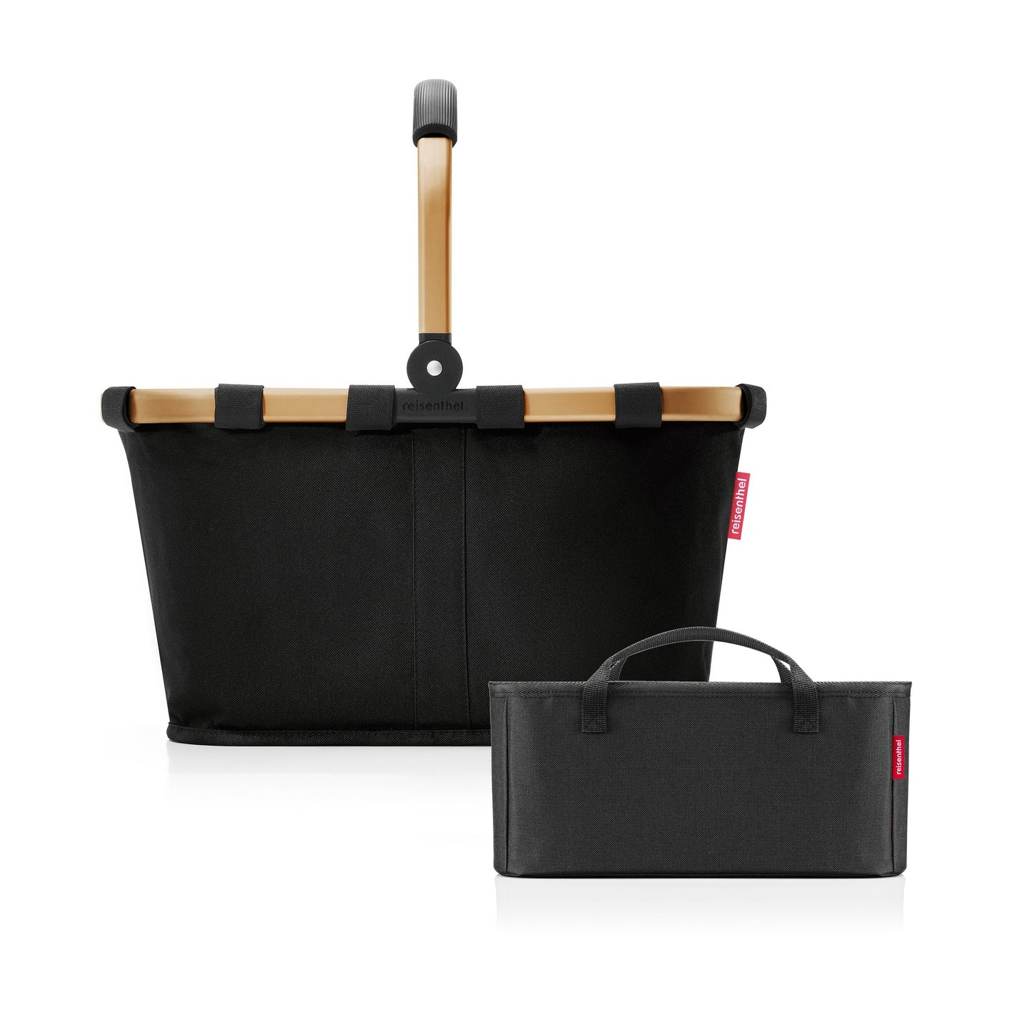 Carrybag, Gold/Black + Black