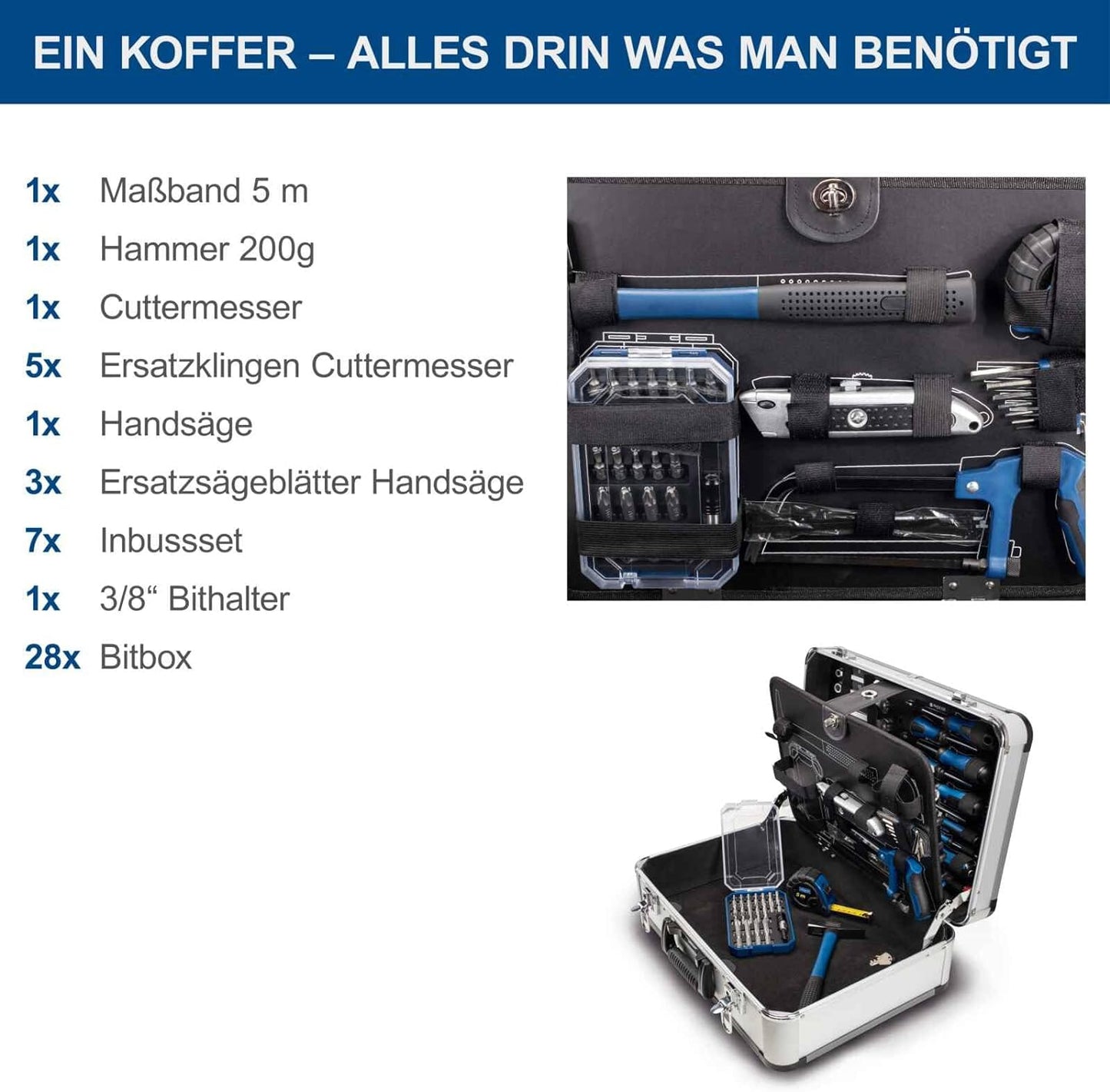 Handwerkzeugsatz TB150, TB150 - 101-tlg