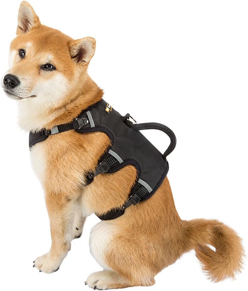 Hundegeschirr Ergotrekking, Schwarz|Medium
