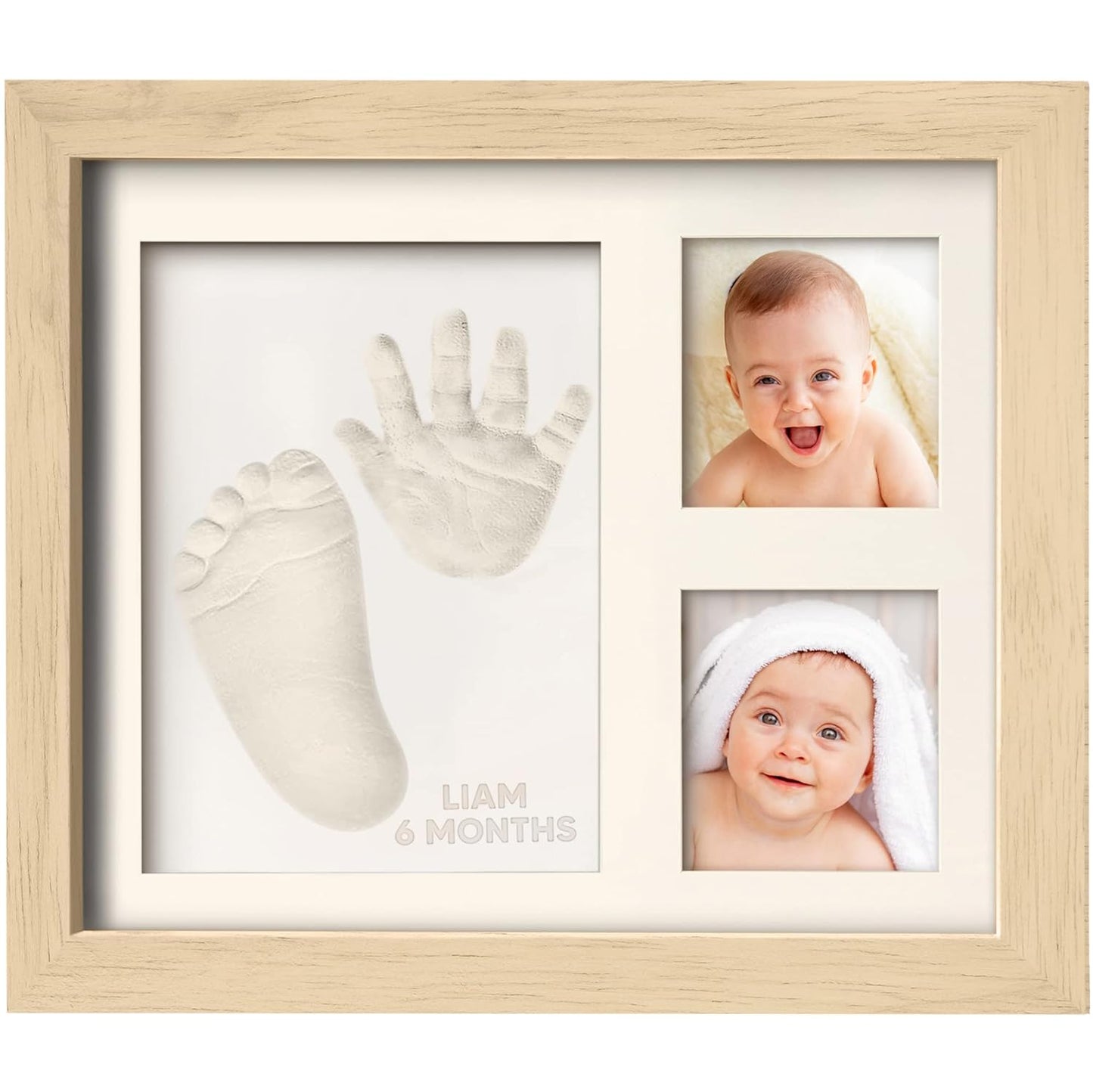 Baby Hand- und Fussabdruck-Set, Ash Wood Solo