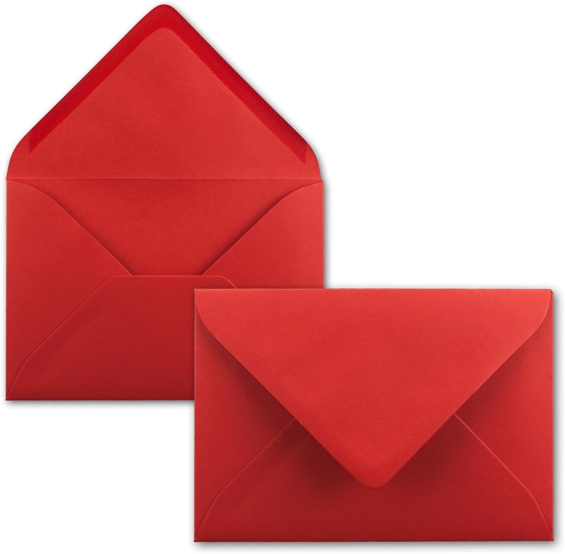 Briefumschläge DIN C6 (150 Stück), 150 Umschläge 29-Rot