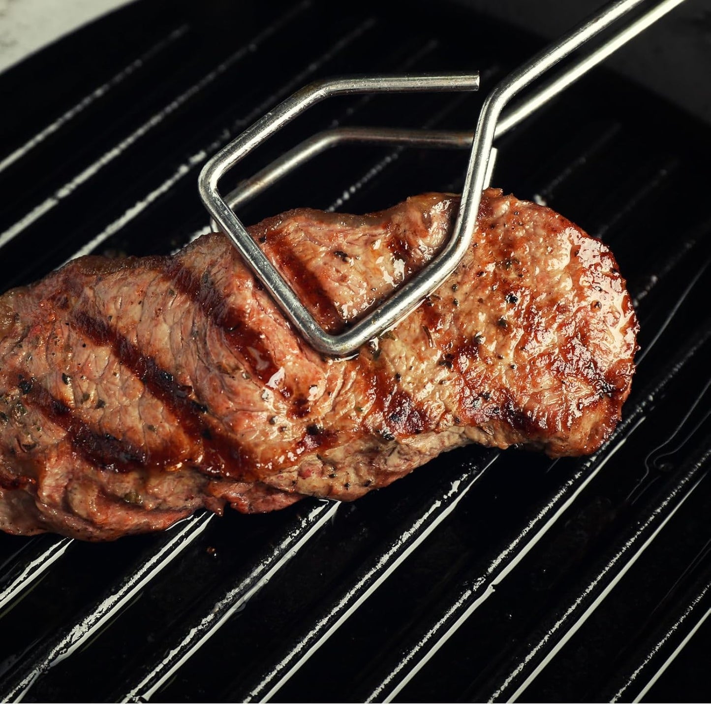 Grillpfanne mit Holzgriff, 26 cm