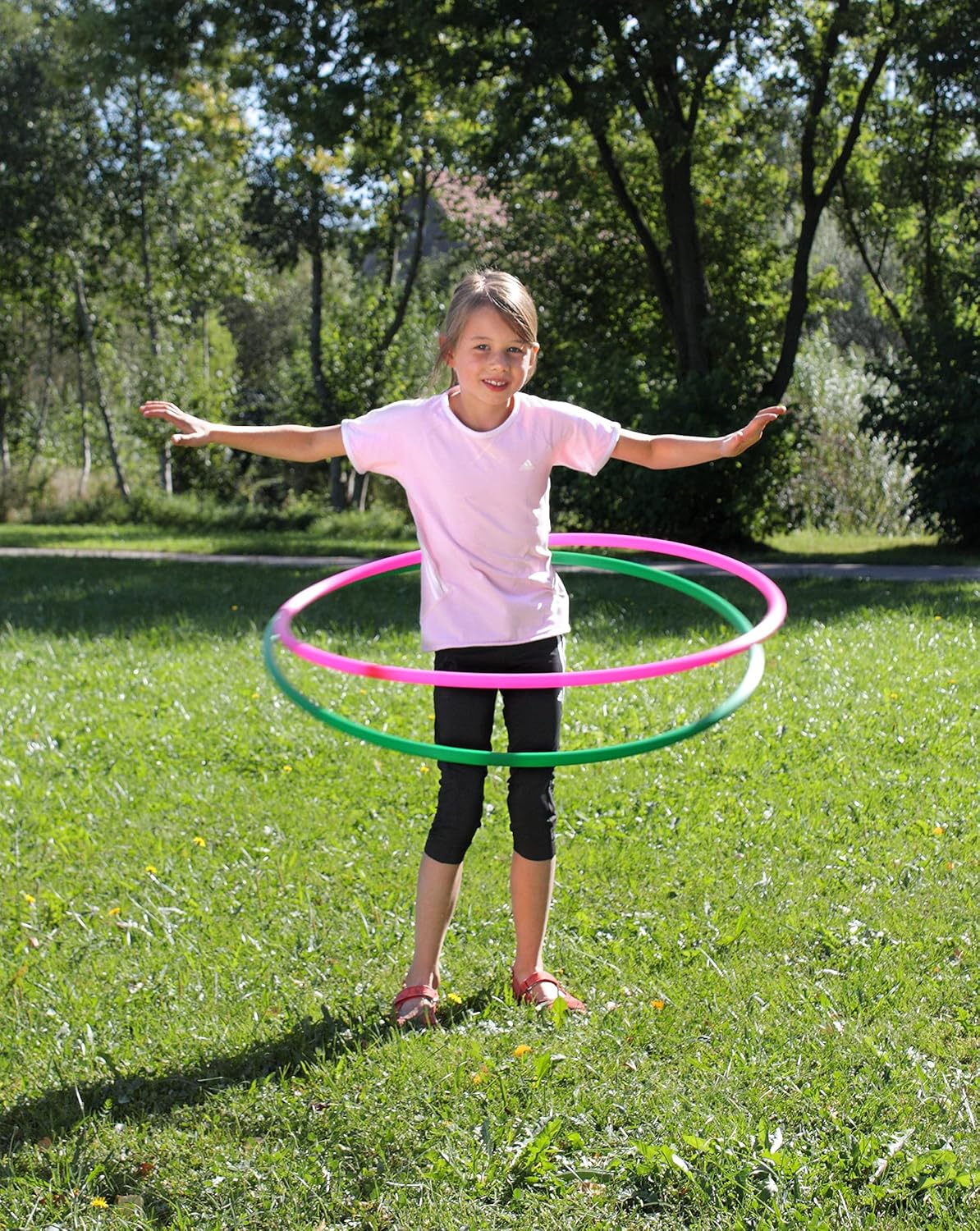 6-teiliges Hula-Hoop-Reifen-Set