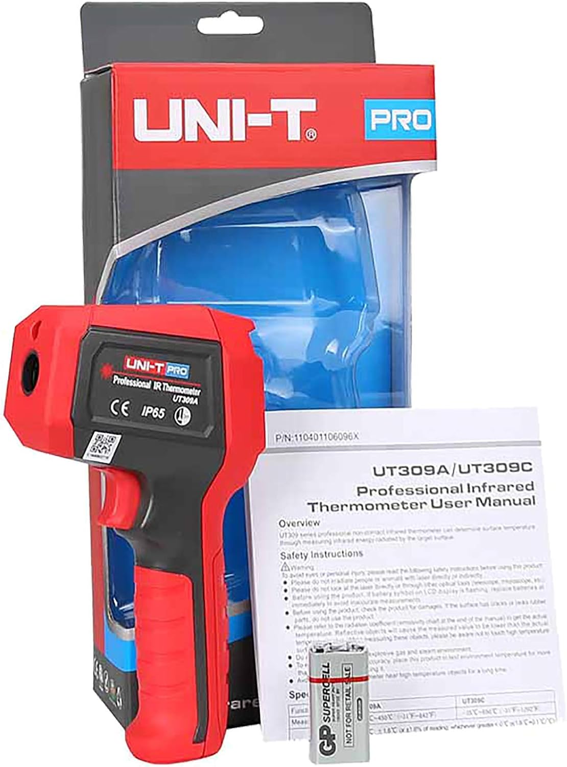 Digitales Infrarot-Thermometer UT309A/MIE0303
