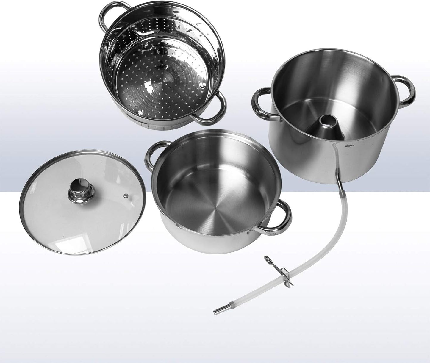 DS4300 Dampfentsafter mit integriertem Kochtopf
