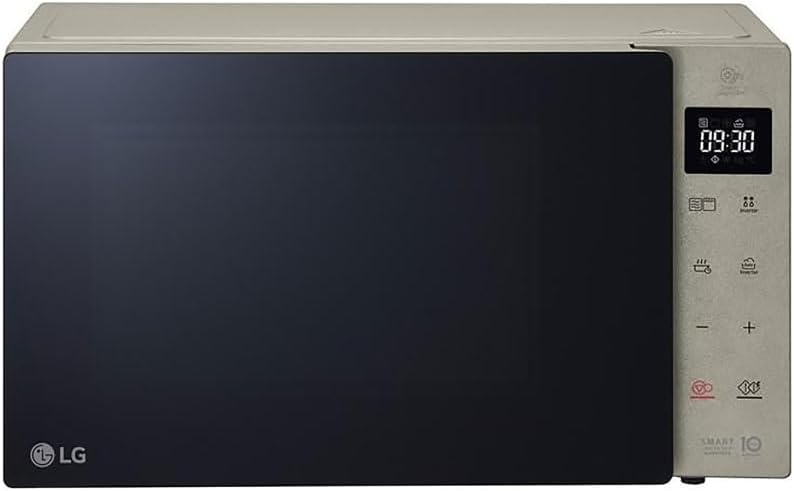 MH6535NBS Mikrowelle mit Grill & Smart Inverter Technologie, Noble Steel