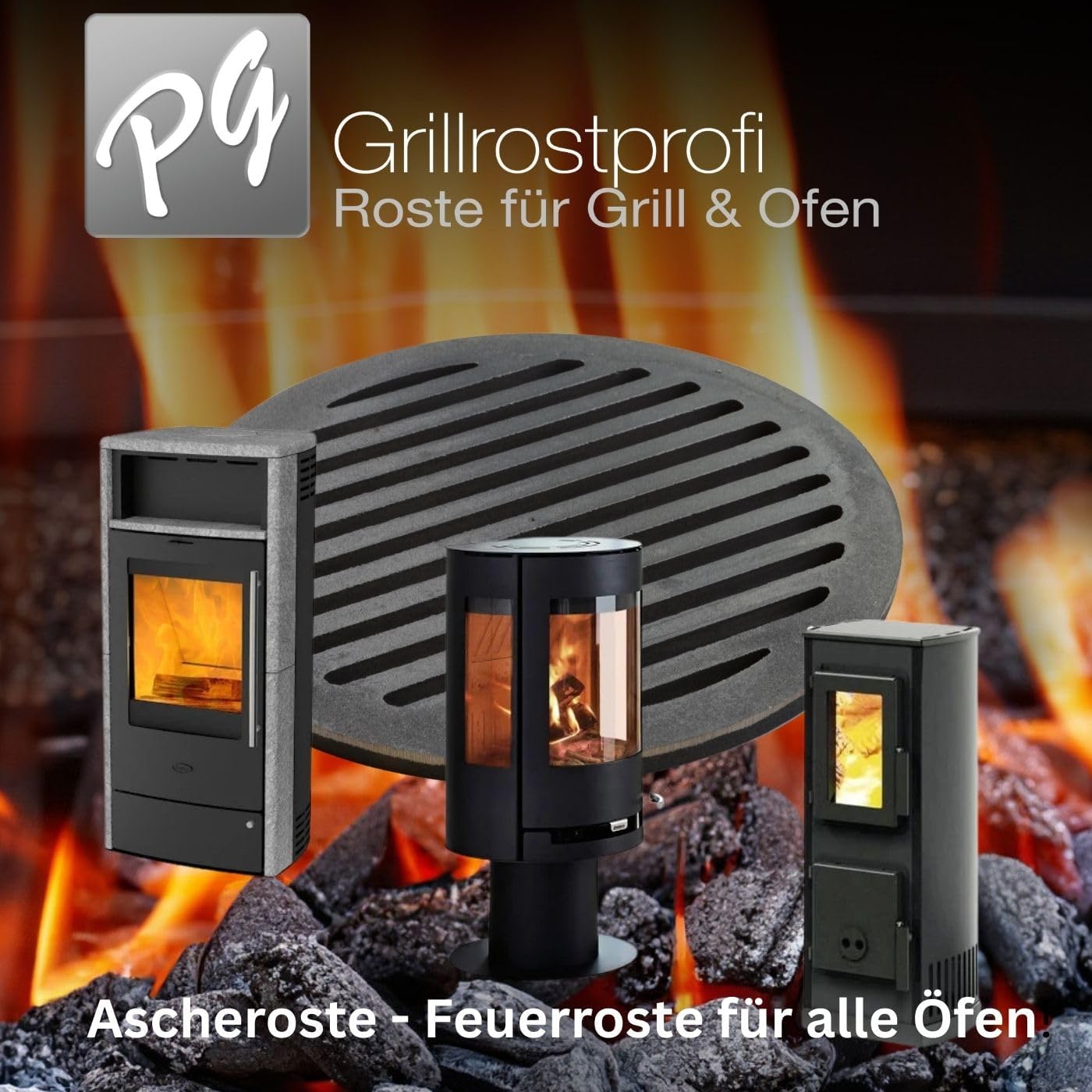 Runder Feuerrost für Thorma-Öfen