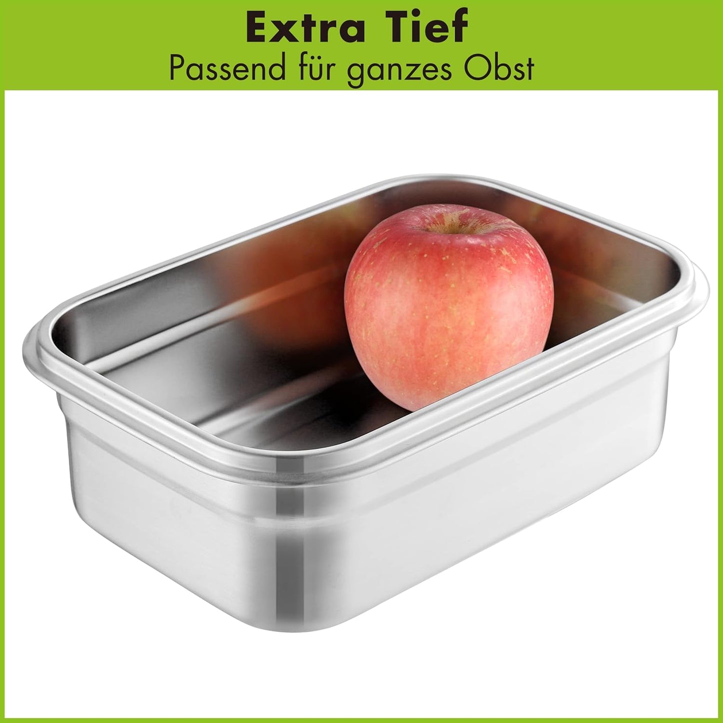 Nachhaltige Bento Lunchbox, 2400 Milliliter SafeLock 1 IB20764