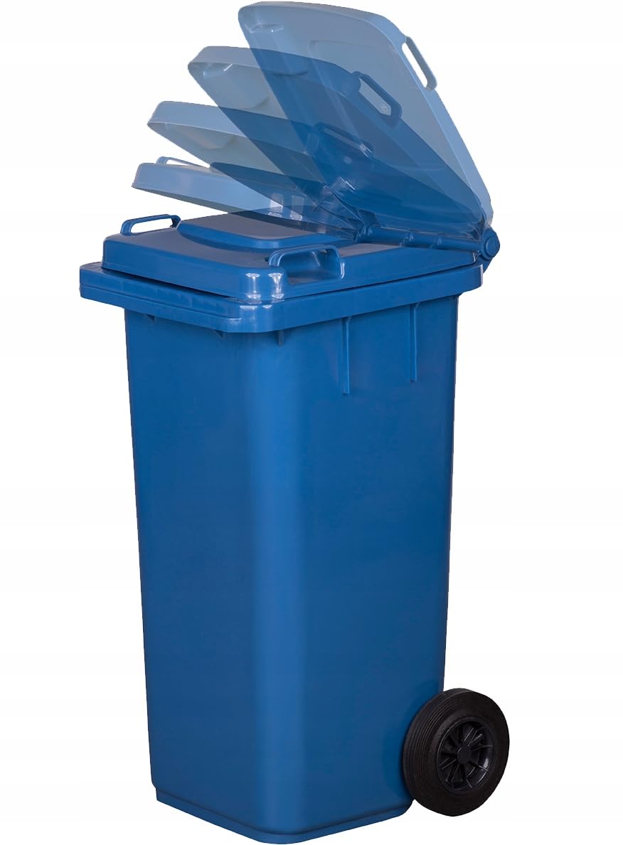Abfalltonne 120L, Blau