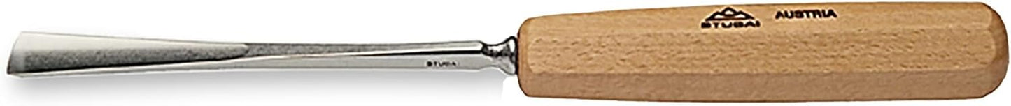 560221 Schnitzeisensatz -Set 21-teilig mit Holzschlegel und Rolltasche, Stubai-560221 Rot
