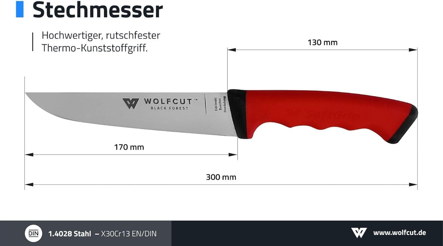 5-teiliges Metzgermesser-Set