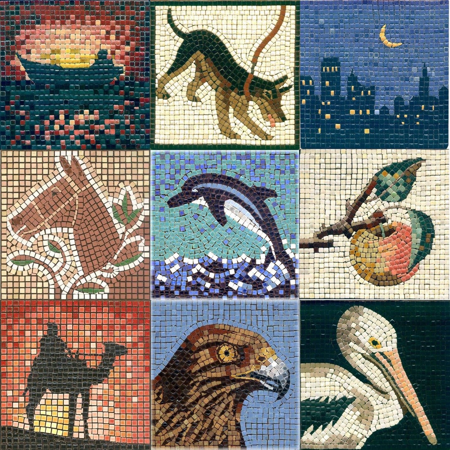 Mosaik Bastelset Adler, Adler