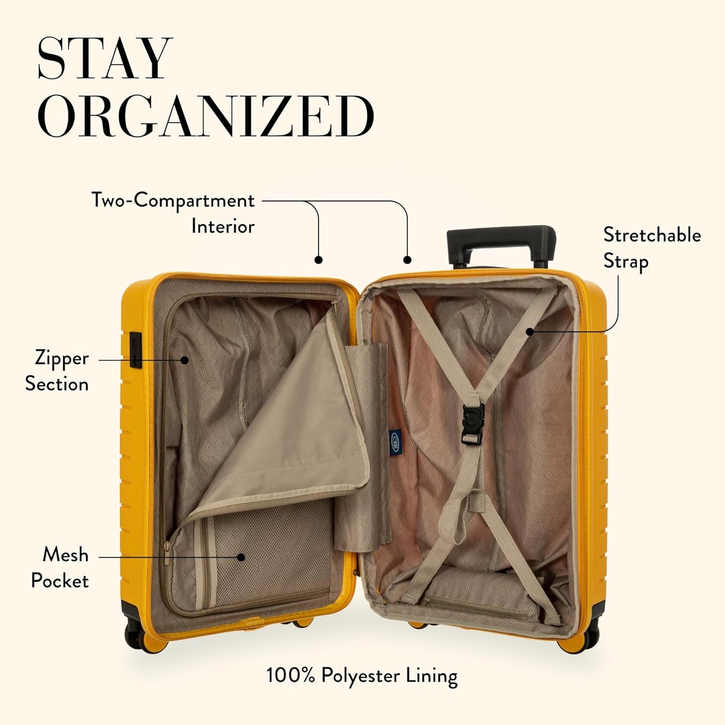 Koffer & Trolley Ulisse Trolley 8428, Mango