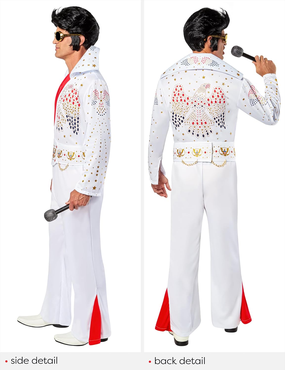 Elvis Kostüm für Erwachsene, S