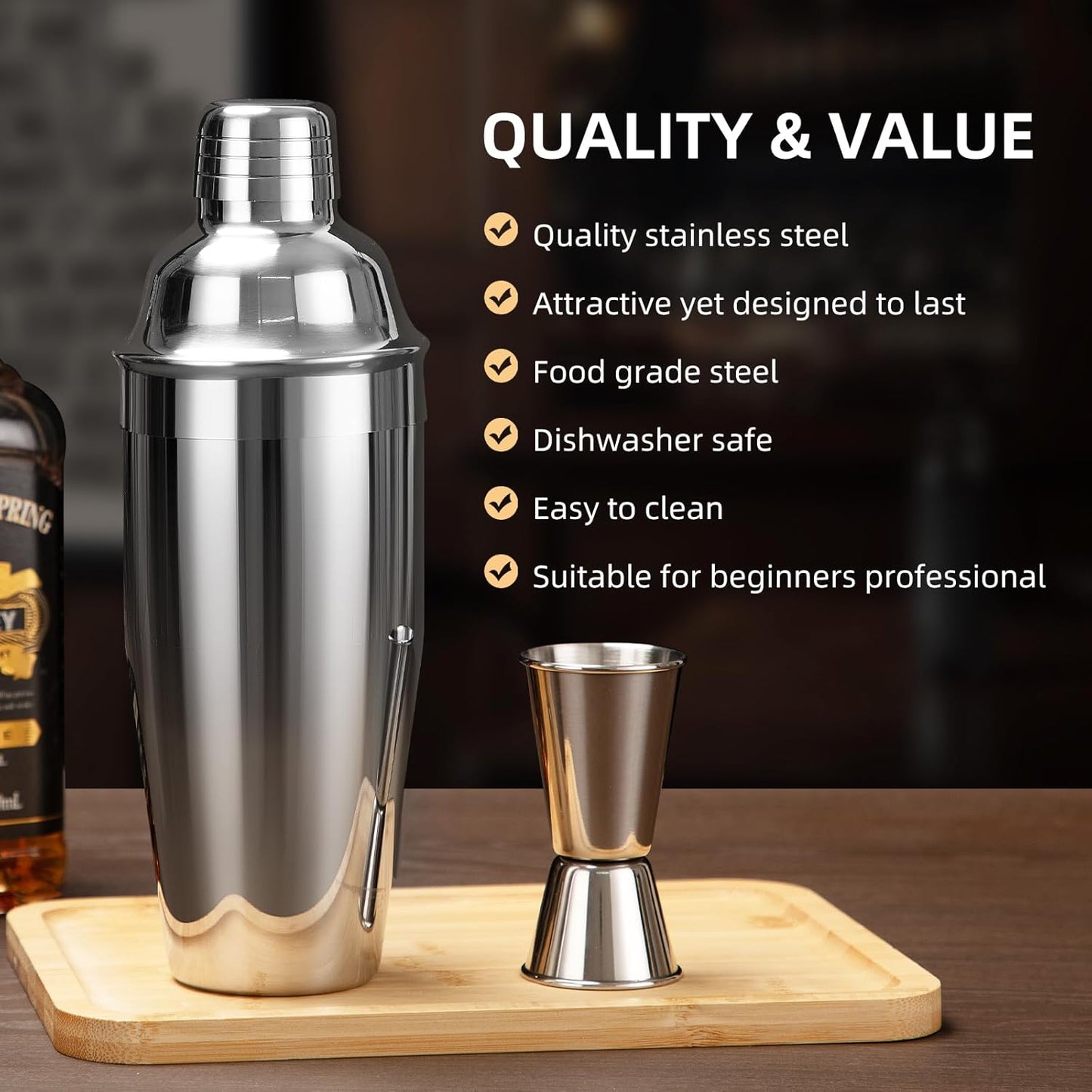 20-teiliges Cocktail-Set, Cocktail Shaker