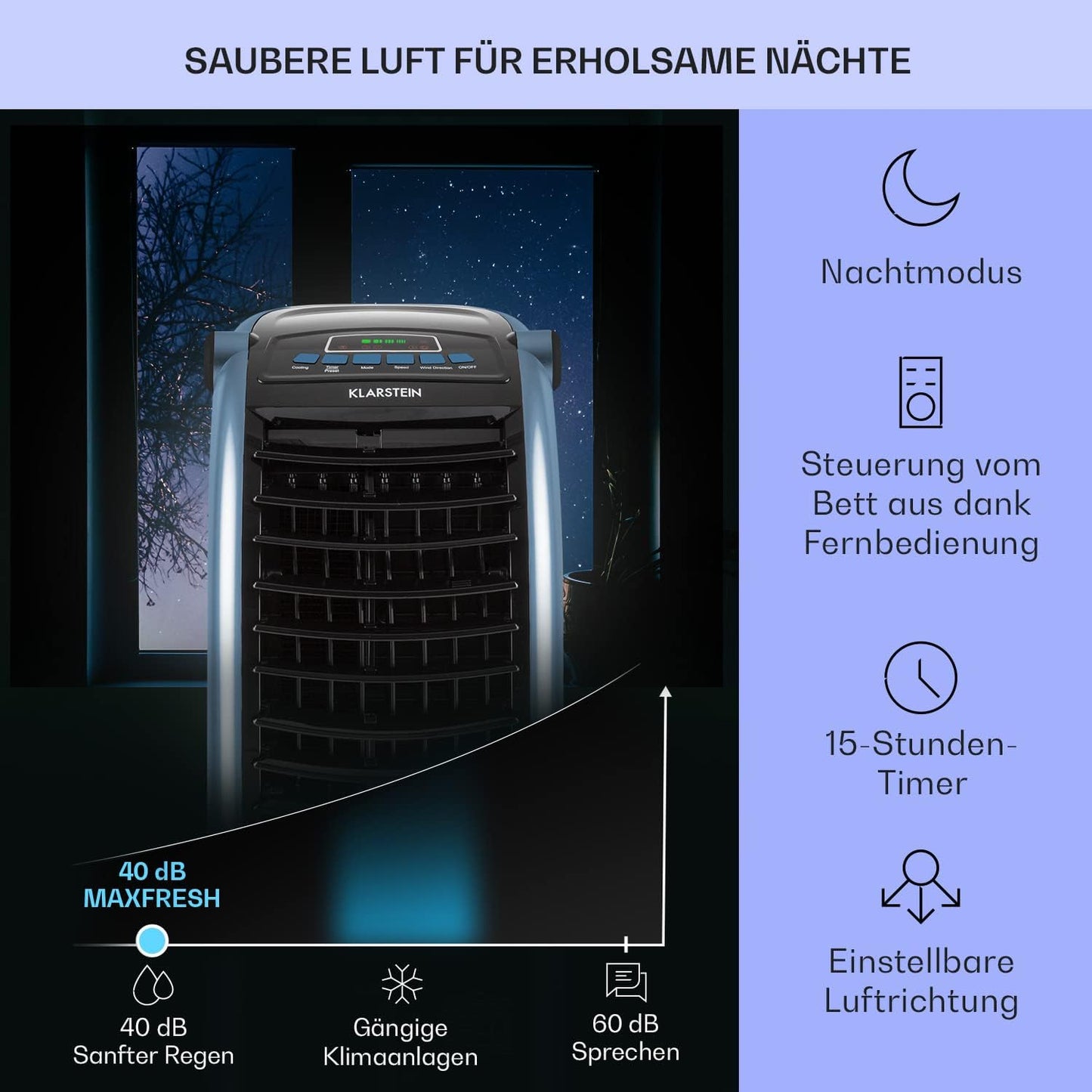 Verdunstungskühler, Himmelblau