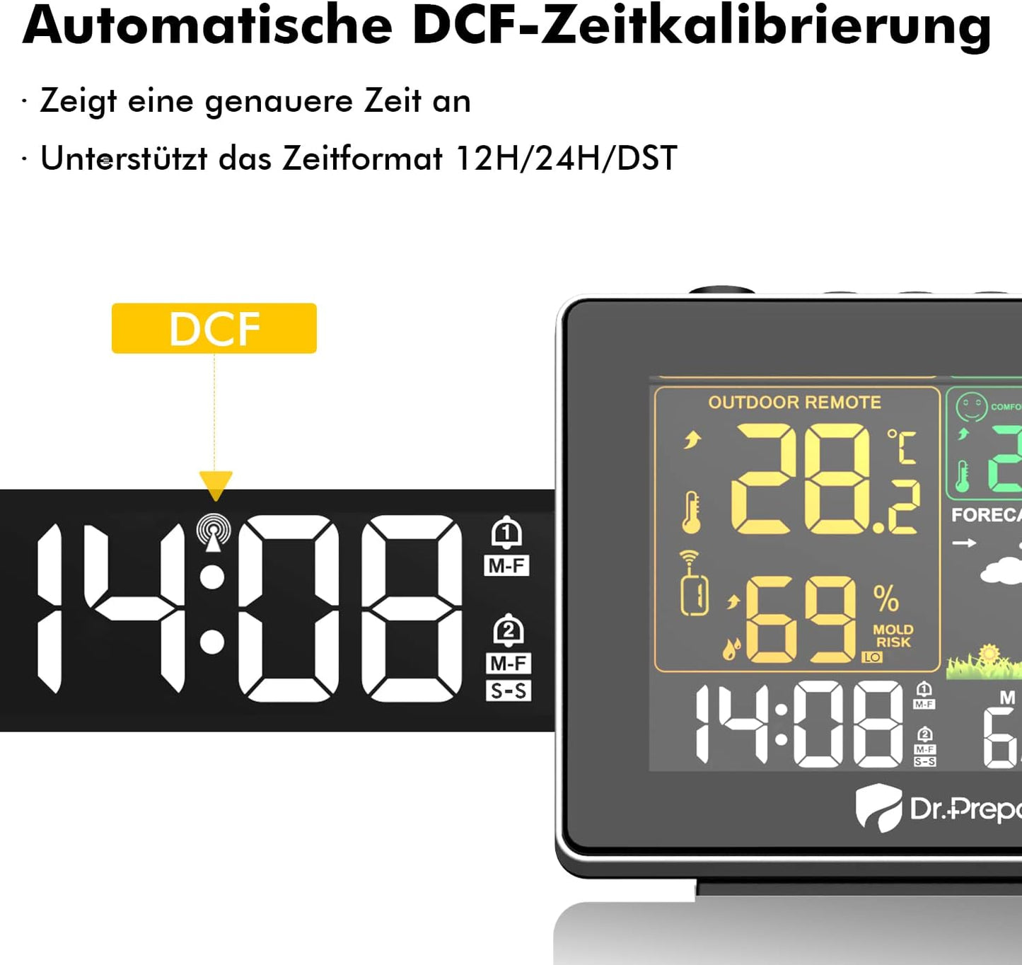 Wetterstation mit Aussensensor