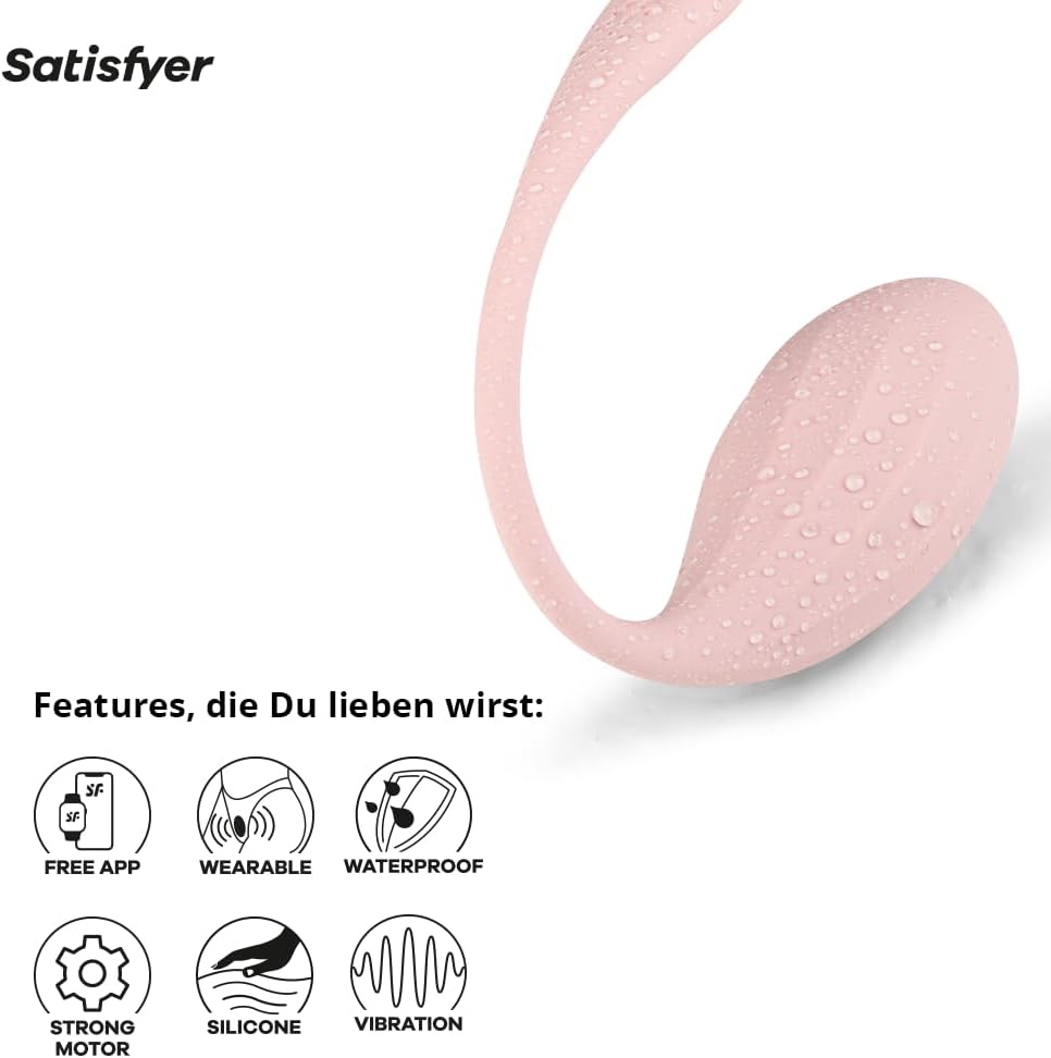 Ribbed Petal G-Punkt-Vibrator mit App-Steuerung, Rosa
