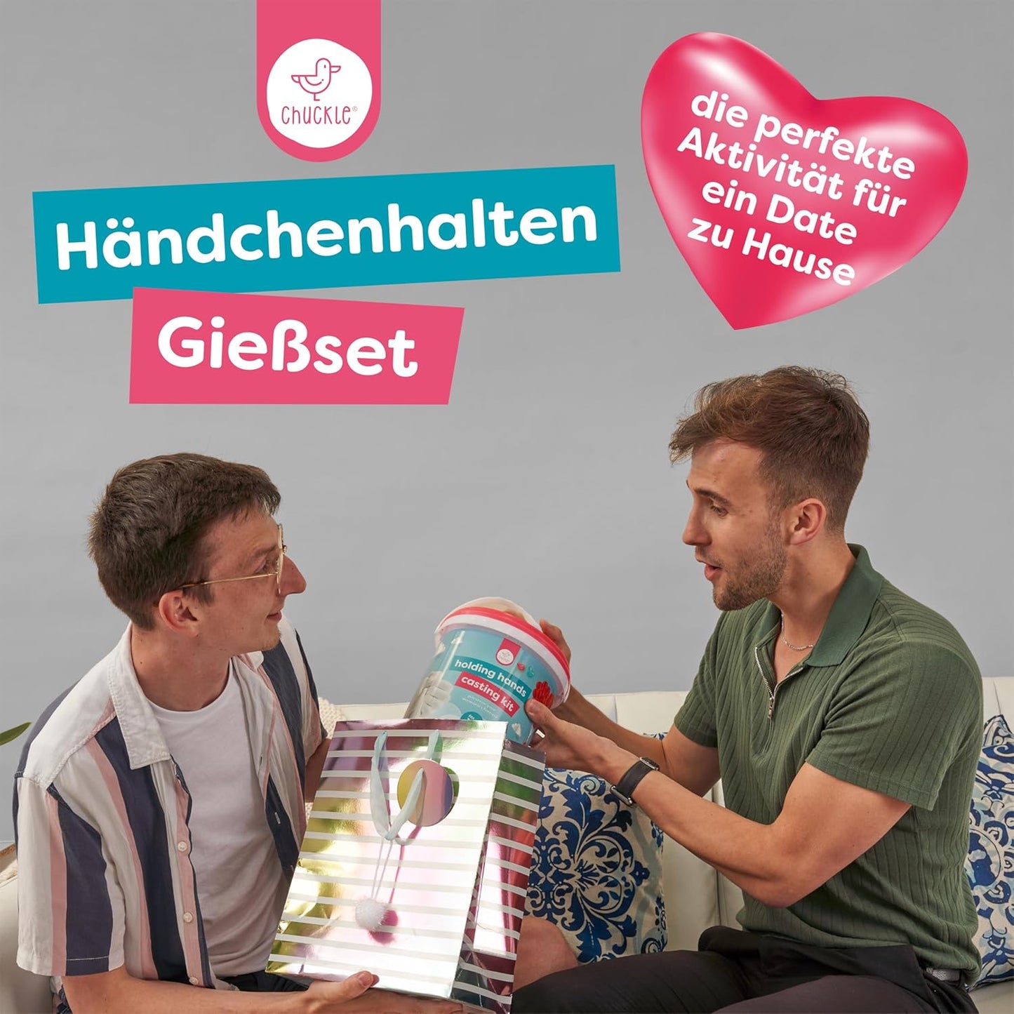 3D Handabdruck-Set für Paare, Paare