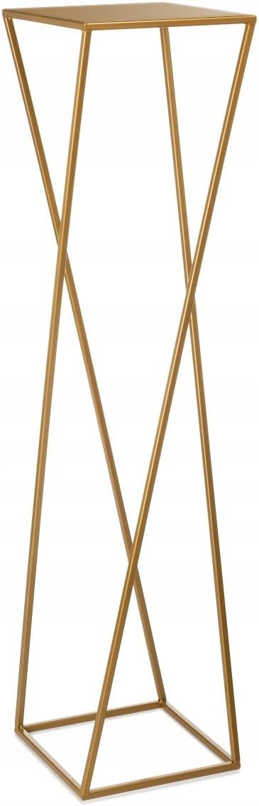 Blumenständer, Gold, 100 cm