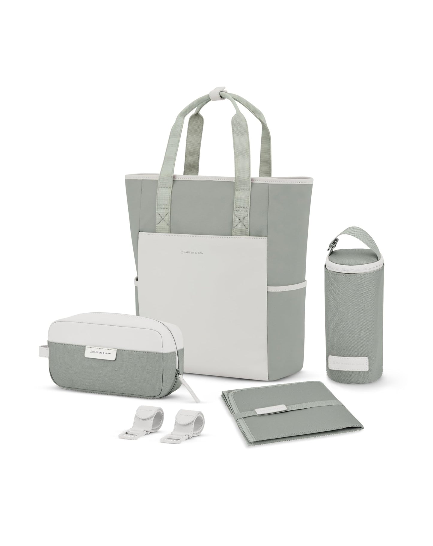 2in1 Wickelrucksack & -tasche, Muted Sage 18 L