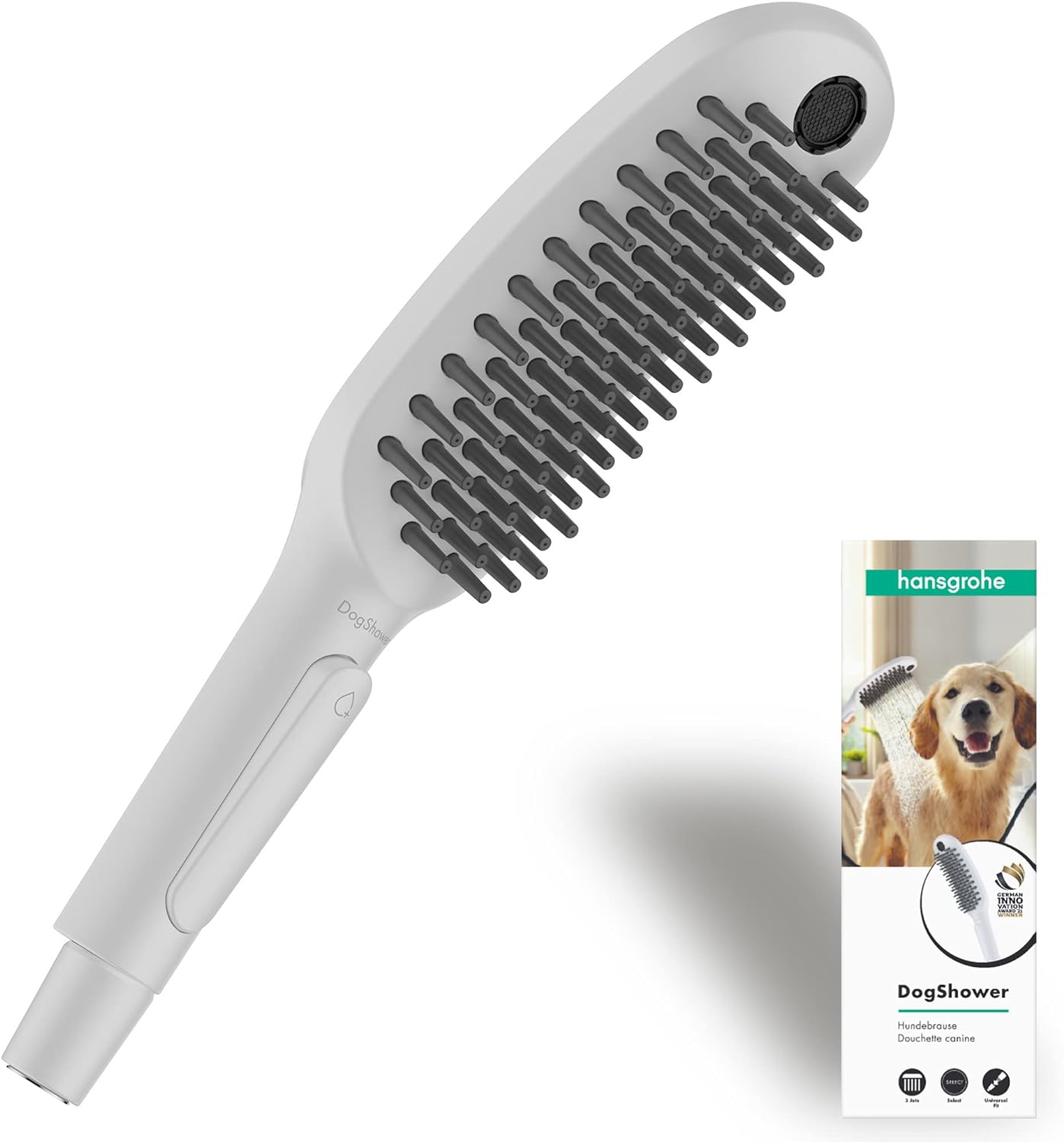 DogShower Hundebrause 150 Select, Mattweiss