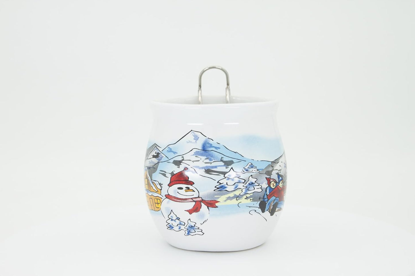 Feuerzangentasse, Weiss / Winter
