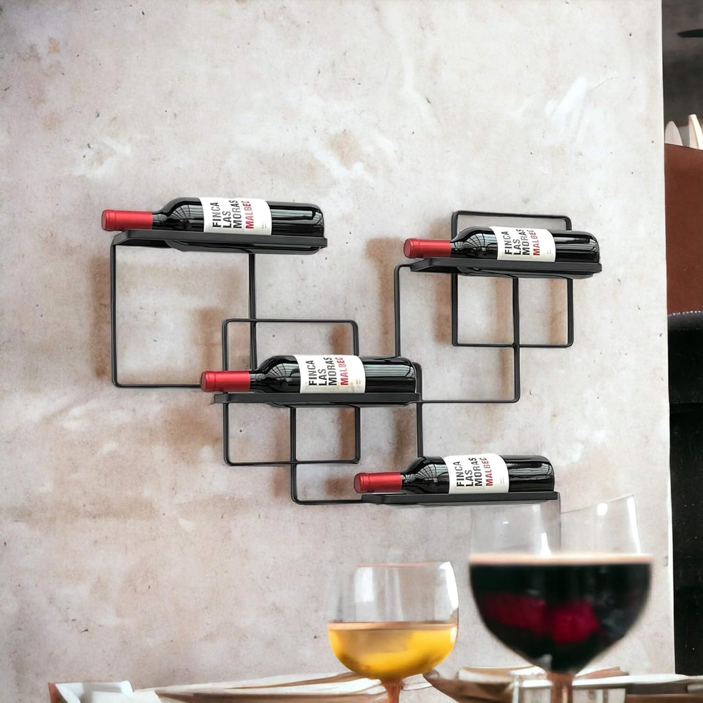 Weinregal für 4 Flaschen