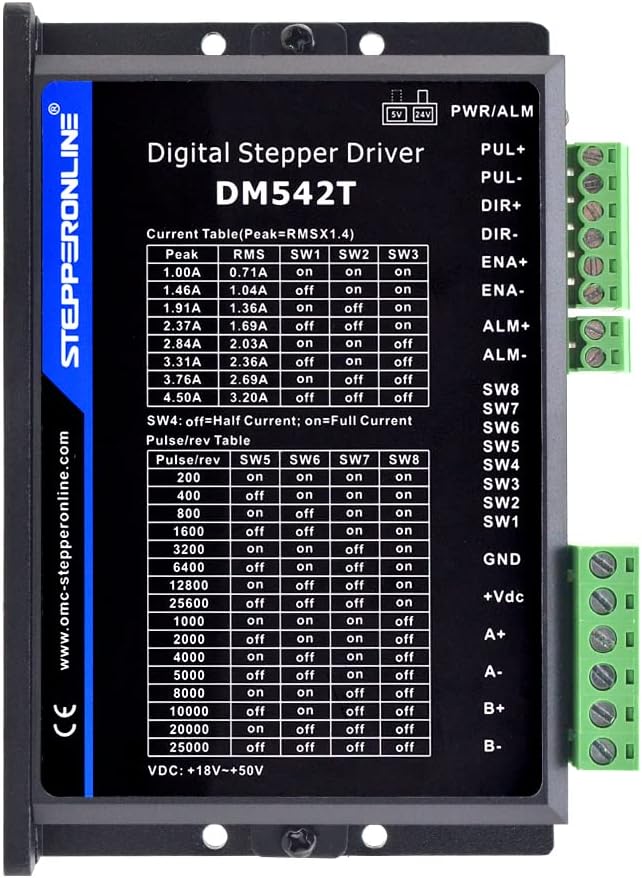 Schrittmotor CNC Kit 1 Achse für 3D Drucker/CNC-Fräse