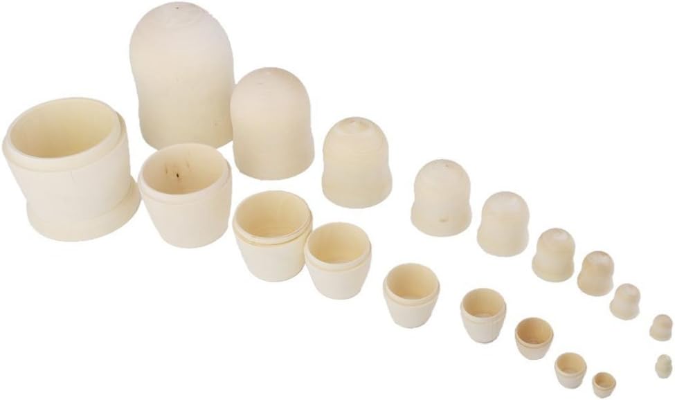 Russische Matroschka Rohlinge 10-teiliges Set