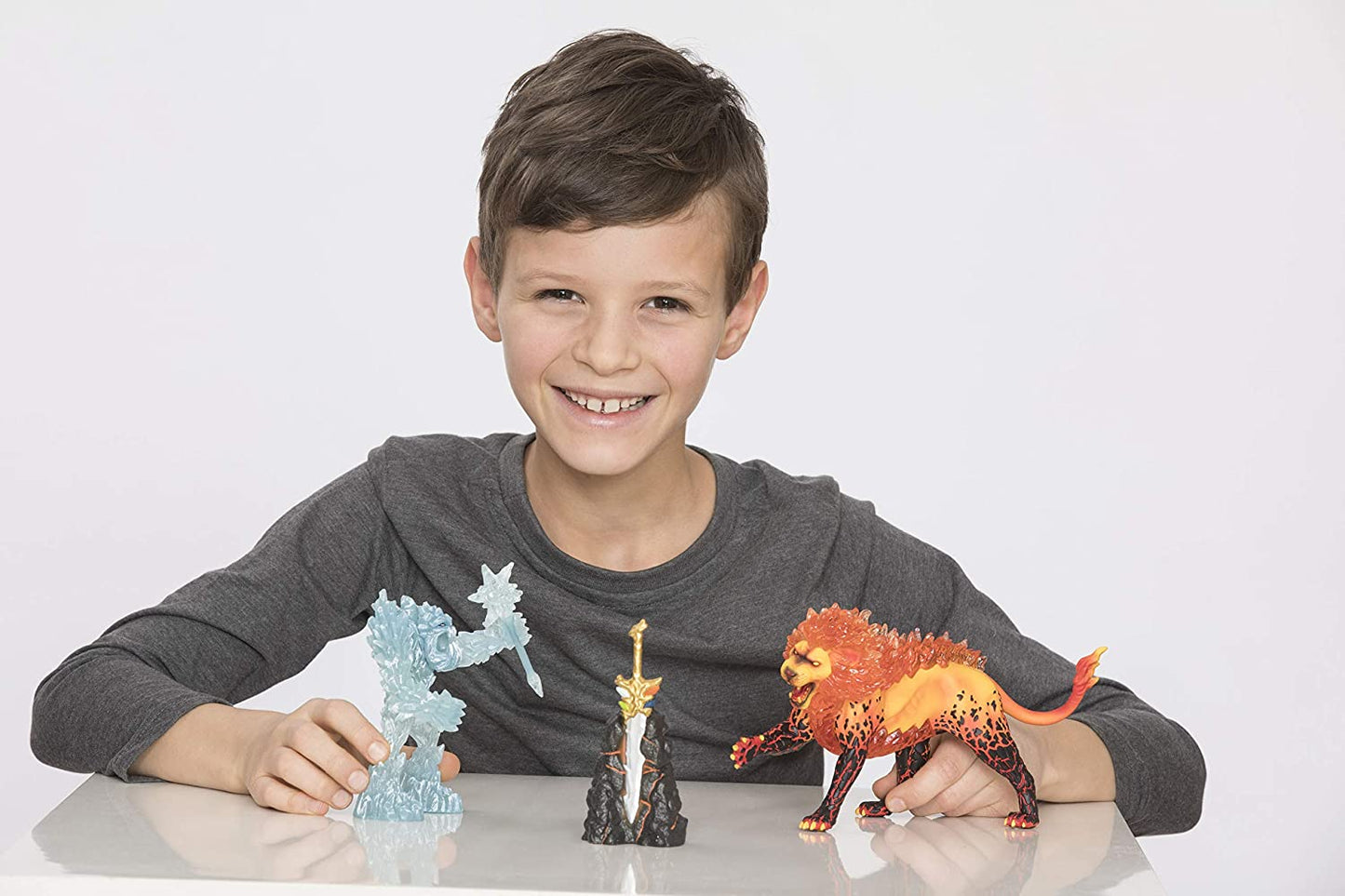 Eldrador Kampf um die Superwaffe – Frostmonster vs. Feuerlöwe, Spielfigur, Single FFP
